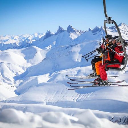 Hotel Le Refuge Alpe d'Huez ภายนอก รูปภาพ