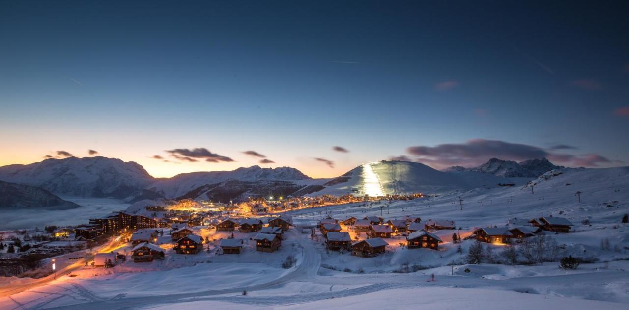 Hotel Le Refuge Alpe d'Huez ภายนอก รูปภาพ